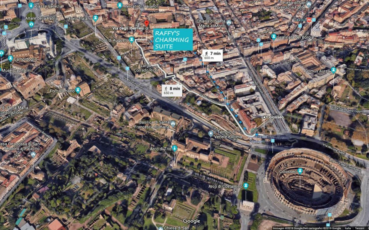 Roma Center Fori Imperiali Raffy'S Charming Suite Eksteriør billede